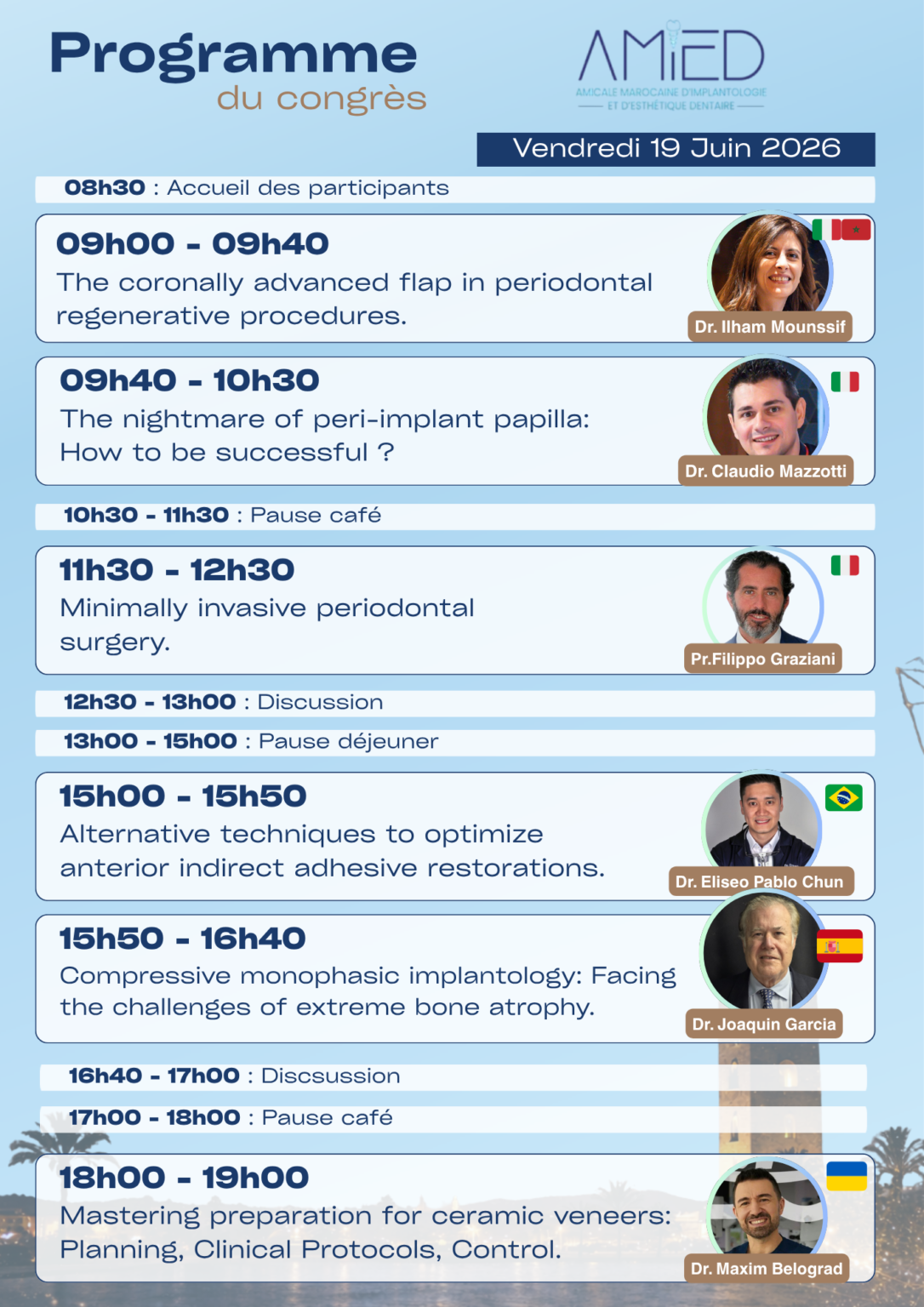 Programme – AMIED